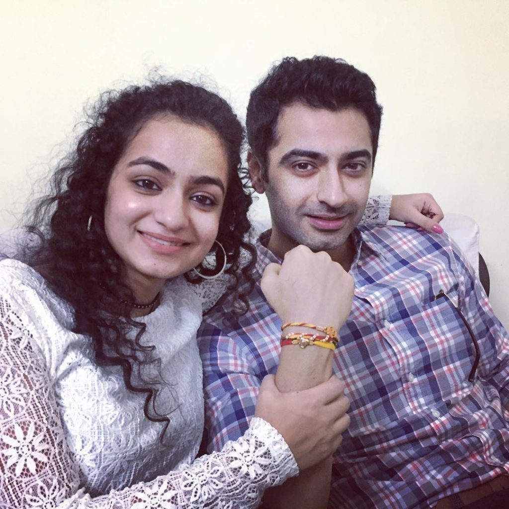 Harshad Arora with sister