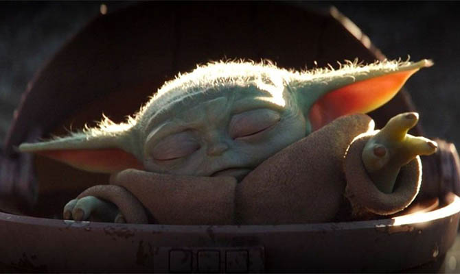 Baby Yoda the Mandalorian